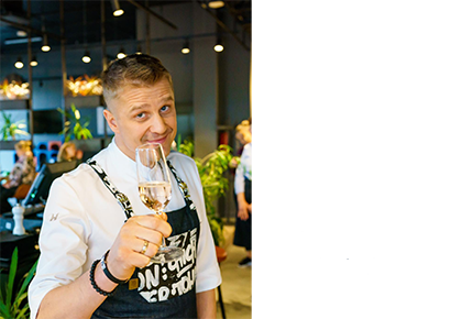 Joel Ostrat - Gustav Catering peakokk